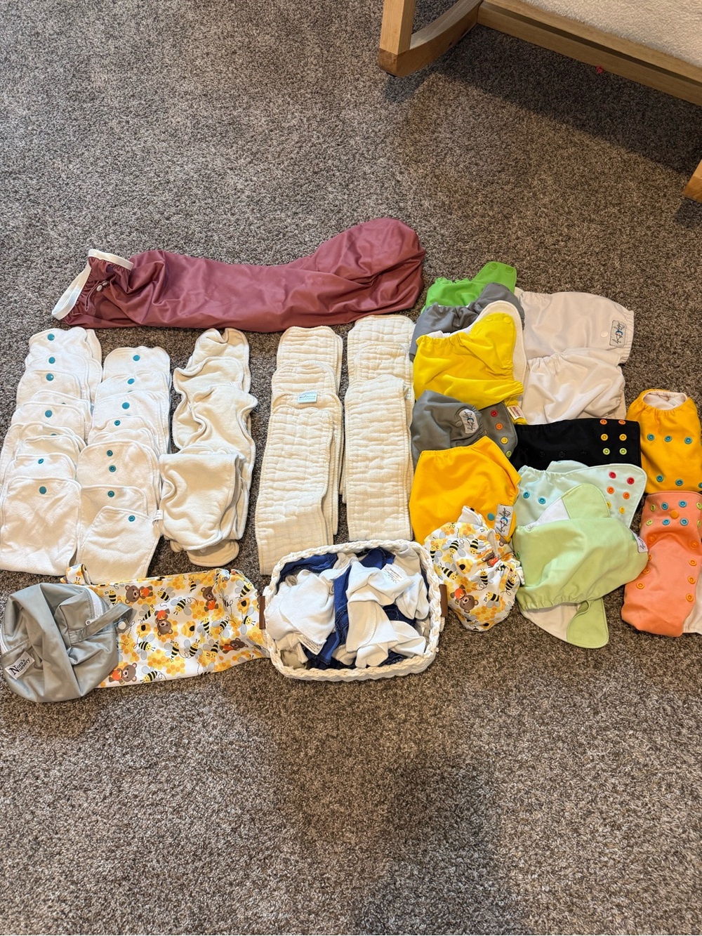 Blueberry & Lalabye baby cloth diaper lot
